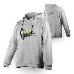 SWEAT CAPUCHE HOMME PURE RIDE GRIS XXXL