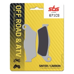 Plaquettes SBS 671110 pour Sherco