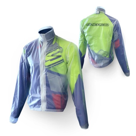 VESTE ZIPPEE TRANSPARENTE SHERCO S                                               