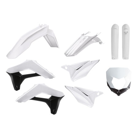 Kit plastique blanc pour SHERCO 2017-2021