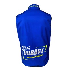 Veste Bodywarmer DUBOST SHERCO Bleu/Jaune Fluo - Taille S