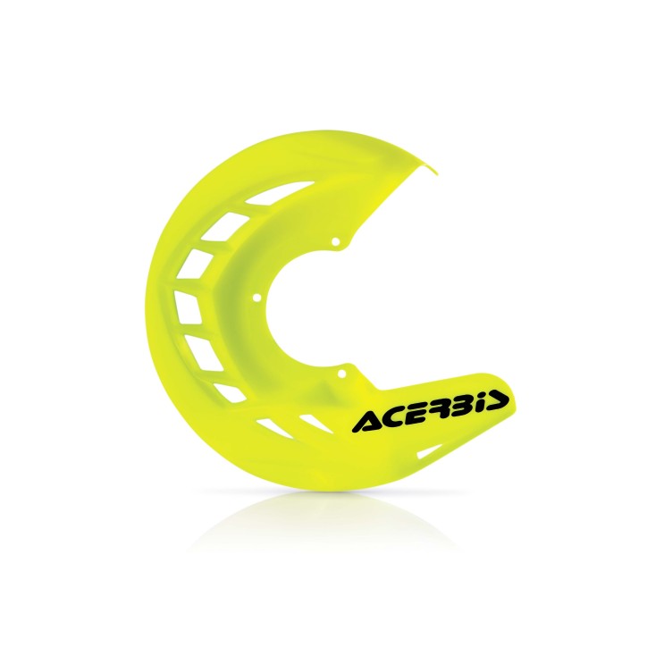 Protection Disque de frein avant Acerbis pour Sherco - Jaune fluo