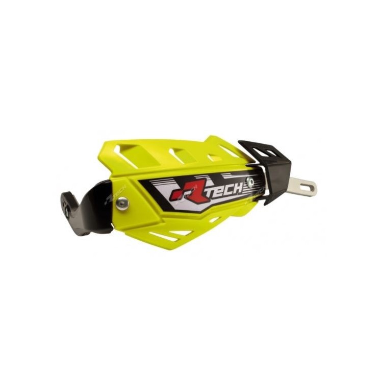 Protège-mains RACETECH FLX JAUNE FLUO