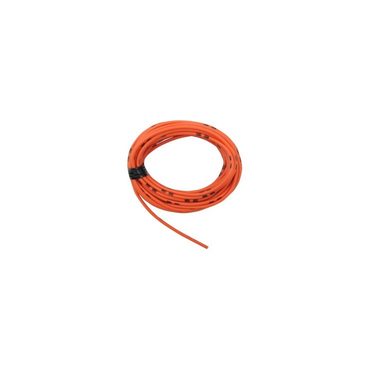 Câble électrique orange