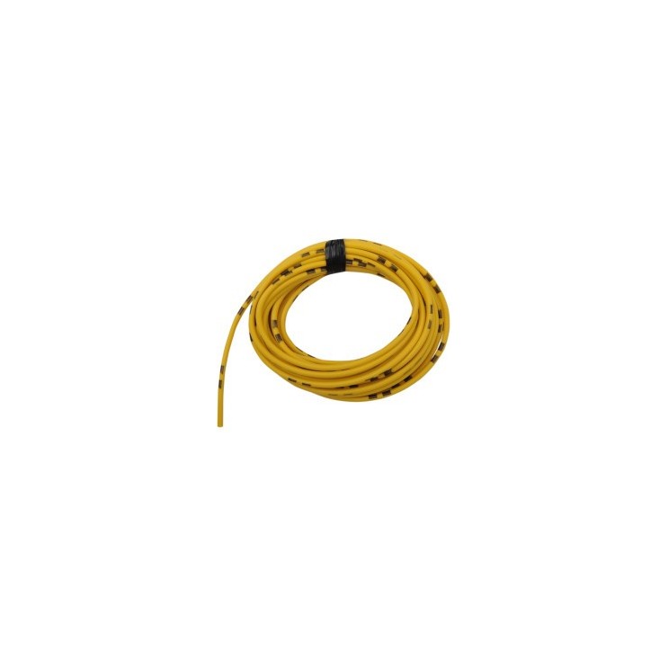 Câble électrique jaune