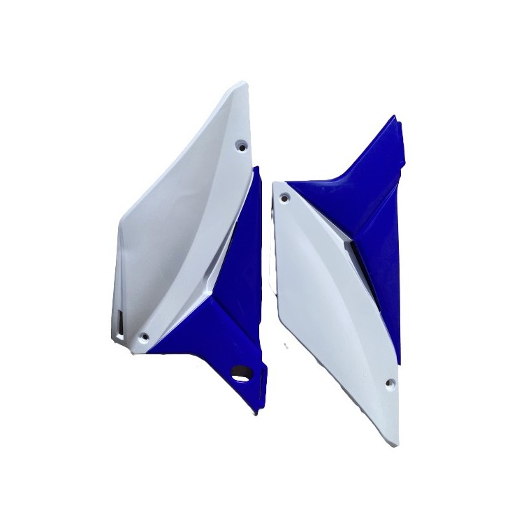 Kit plaques latérales Polisports pour Sherco 2T/4T 2017 à 2022 - Bleu Kit plaques latérales Polisports pour Sherco 2T/4T 2017 à 2022 - Bleu