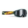 Masque FMF POWERCORE Noir - Écran Argent Miroir