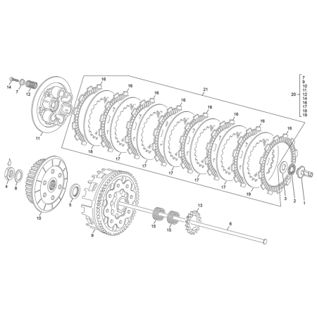 Embrayage SHERCO 450 SEF...