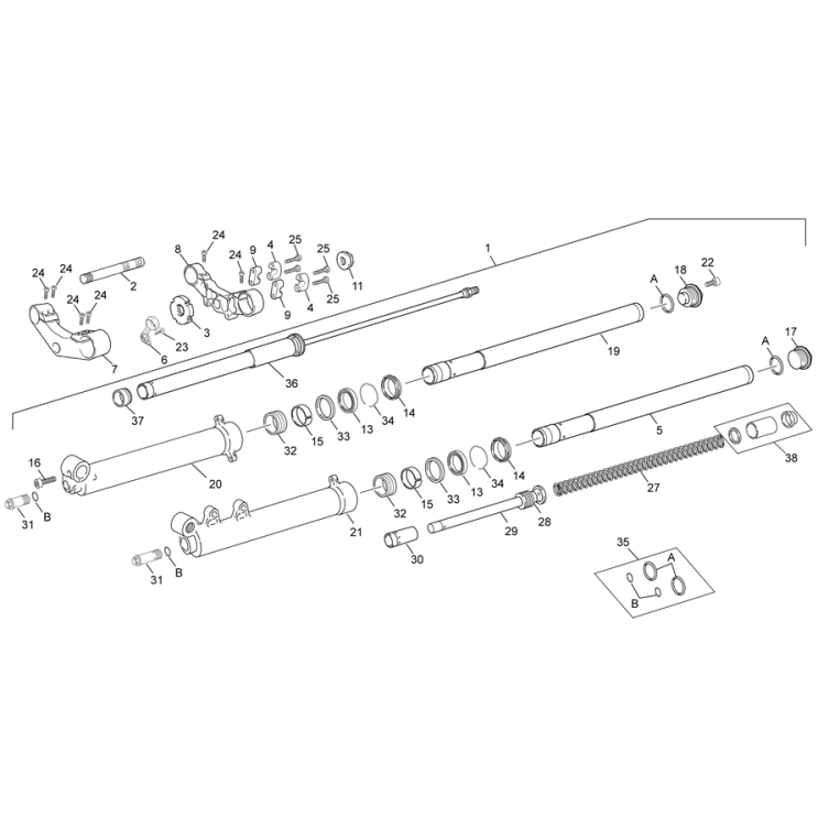 FOURCHE SHERCO ST 125 2017