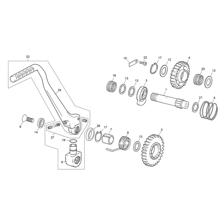 KICK SHERCO 1.25 FACTORY 2016