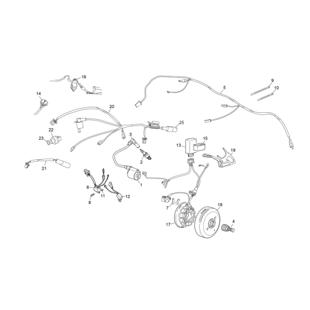 FAISCEAU ÉLECTRIQUE SHERCO...