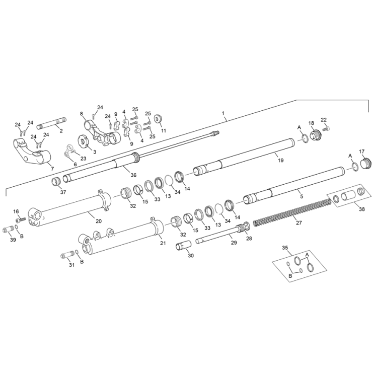 FOURCHE SHERCO 1.25 FACTORY 2020