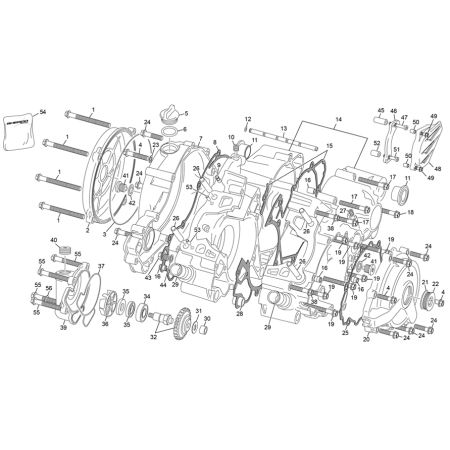 Carters moteur SHERCO 125...