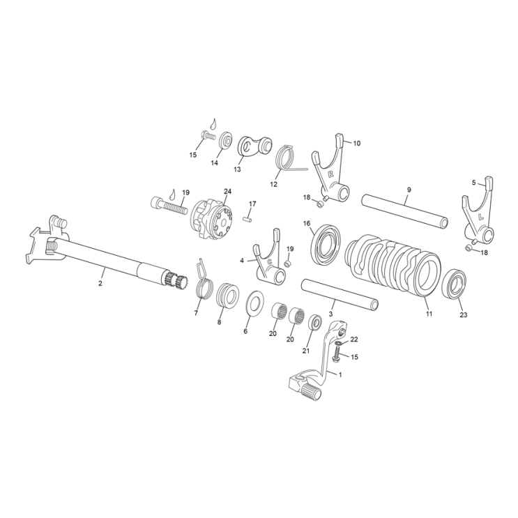Sélecteur SHERCO 125 SE Factory 2023
.