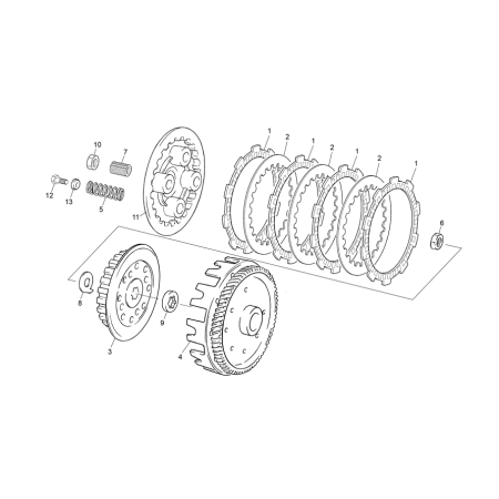 Embrayage SHERCO 50  2021 RS