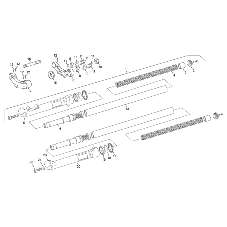 FOURCHE SHERCO 125 TY 2022