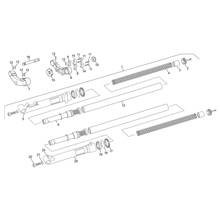 FOURCHE SHERCO 125 TY 2022