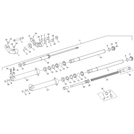 FOURCHE SHERCO 1.25 FACTORY...