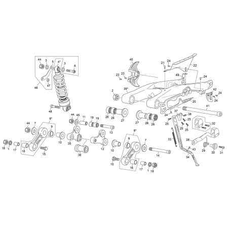 AMORTISSEUR - BRAS...