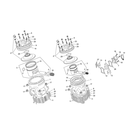 CYLINDRE SHERCO 1.25...