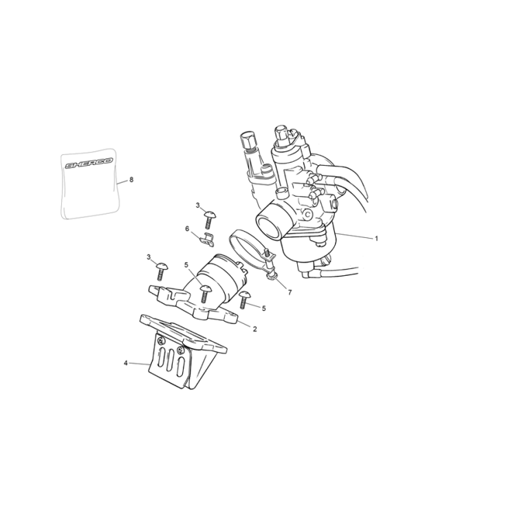 CARBURATEUR SHERCO 50 SM FACTORY R 2023