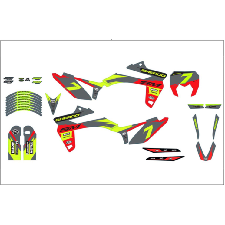 KIT  ADHESIF 50CC RED ONE RS