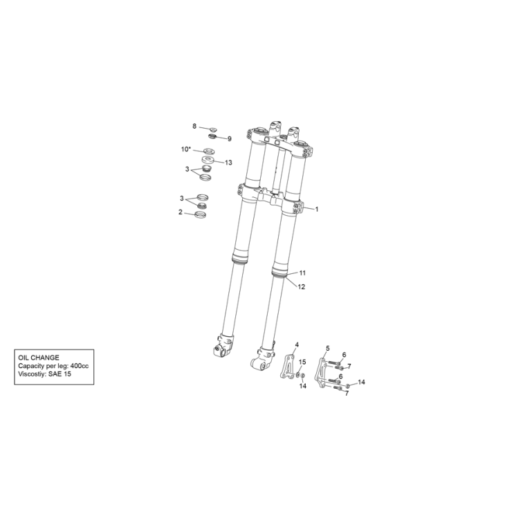 FOURCHE  SHERCO 50 SE FACTORY RS 2022