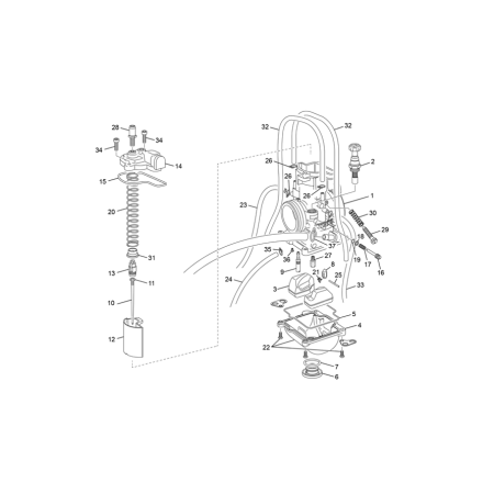 CARBURATEUR KEIHIN PWK 36...