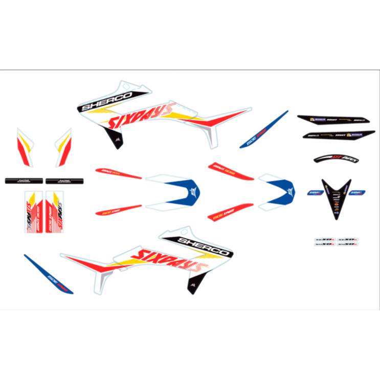 KIT  ADHESIF 50CC  2017  SIX DAYS BLISTER