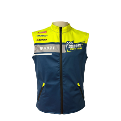 Veste Bodywarmer DUBOST SPORTS LOISIRS Bleu/Jaune Fluo - SHOT -