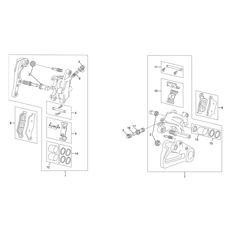 Plaquettes De Frein Road Passion Pour Sherco 50cc-125cc (2019-2021) - Avant Et Arrière, Semi-métalliques