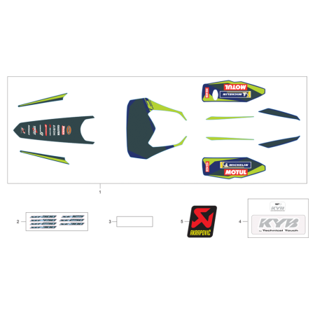 ADHÉSIFS SHERCO 300 SE...