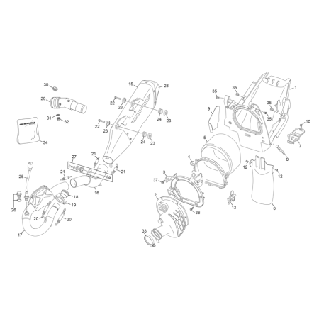 BOITE À AIR - ECHAPPEMENT...