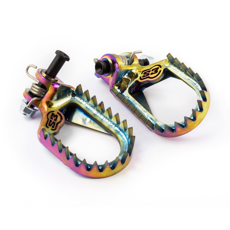 REPOSES PIEDS TITANE PUNK SHERCO