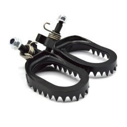 Repose-pieds S3 Punk acier noir pour SHERCO