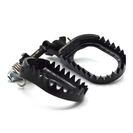 Repose-pieds S3 Punk acier noir SHERCO
