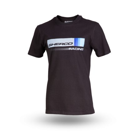 TSHIRT FADE BLACK GREY HOMME 
