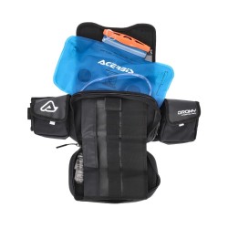 Sacoche banane DROMY ACERBIS noir blanc pour moto