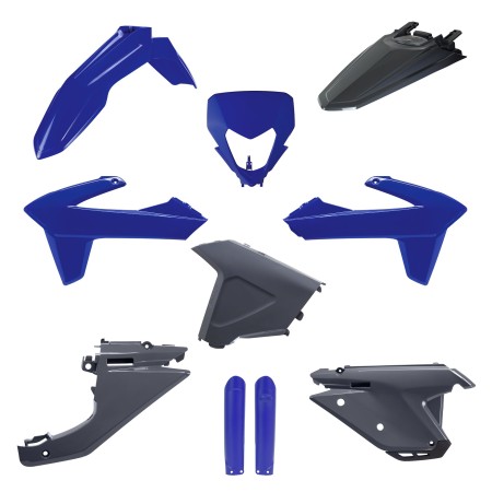 kit plastique complet sherco se/sef bleu pour modèles 2025