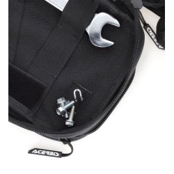 banane pour moto enduro PROFILE ACERBIS noir blanc