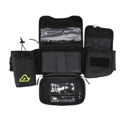 Sacoche banane moto PROFILE ACERBIS jaune gris