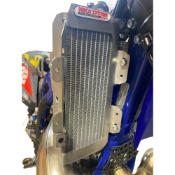 PROTECTIONS DE RADIATEURS SHERCO INOX + GRILLE ALU 250/300 2T et 4T SE/SEF FACTORY 2025/2026