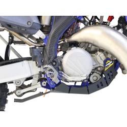 Sabot Sherco SE125 FACTORY 2025 avec protection de biellette noir 