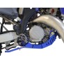 Sabot Sherco SE125 FACTORY 2025 avec protection de biellette bleu 