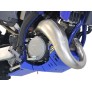 Sabot Sherco SE125 FACTORY 2025 avec protection de biellette bleu 