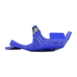 Sabot Sherco SE125 FACTORY 2025 avec protection de biellette bleu 