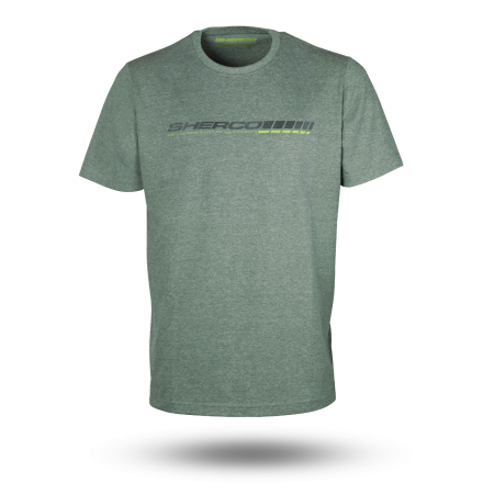 TSHIRT CURB OLIVE HEATHER HOMME