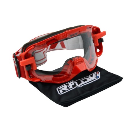 Masque R-Flow System NEXT Rouge/Blanc