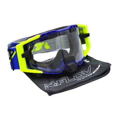 Masque R-Flow System GP Bleu/Jaune