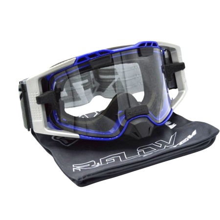 Masque R-Flow System GP Gris/Bleu